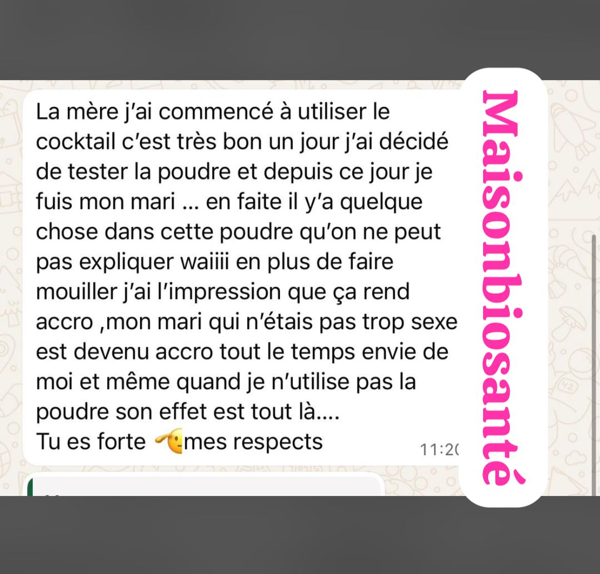 La patrona - aphrodisiaque naturel pour femme