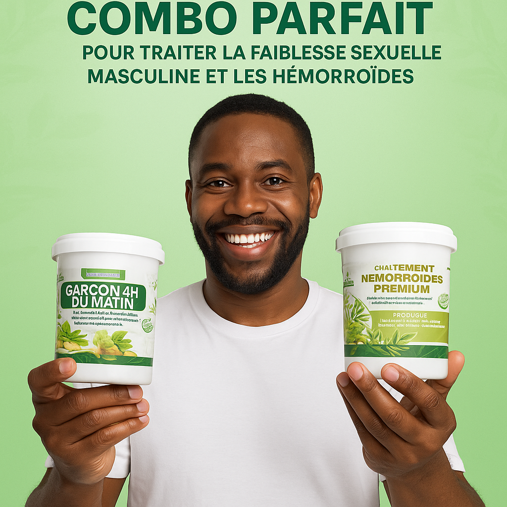 DUO 2 CHOC : hémorroïdes & faiblesse