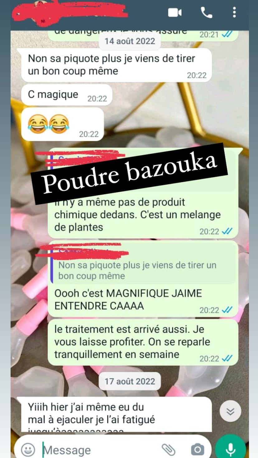 Poudre bazouka/ Poutoulou/Enkoro