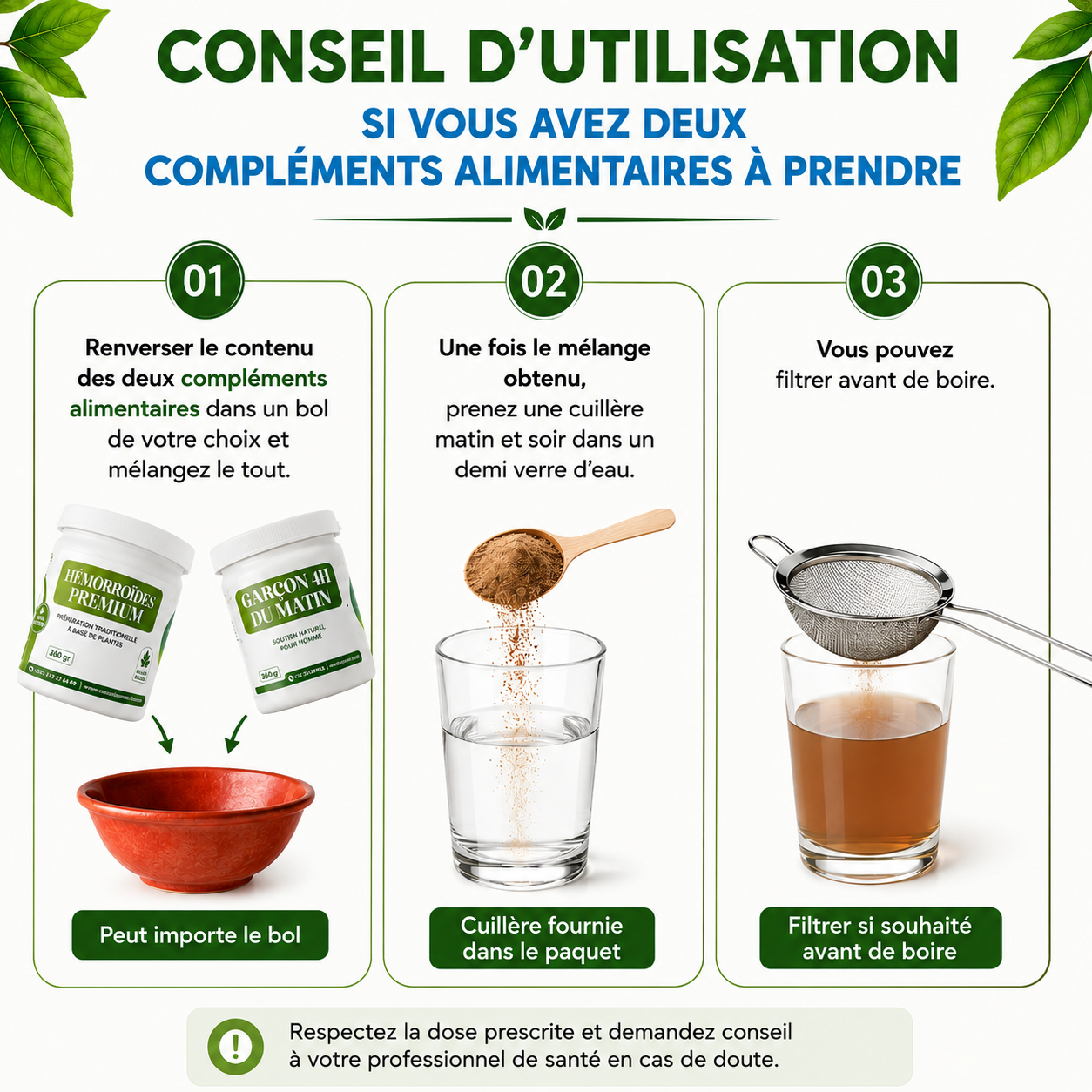 DUO 2 CHOC : hémorroïdes & faiblesse