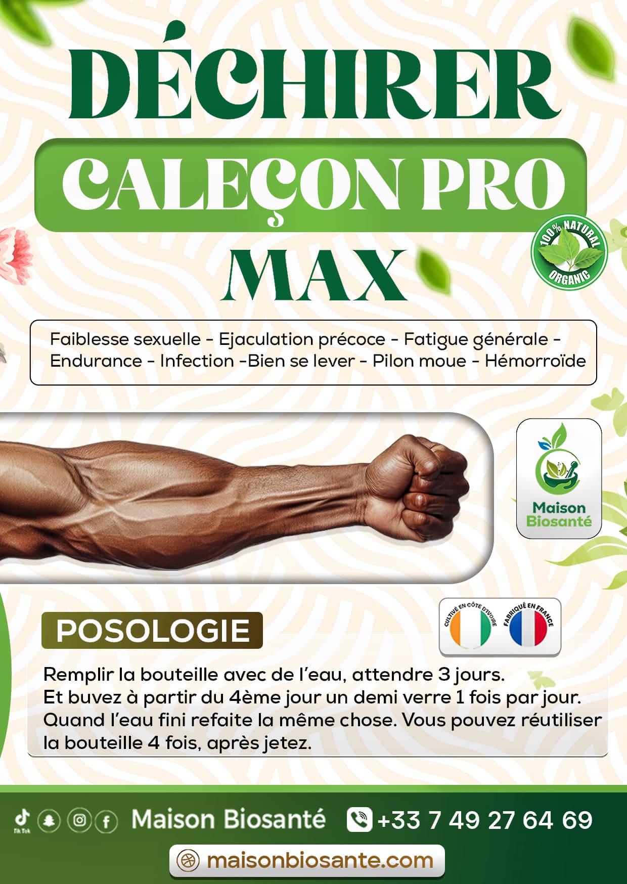 DÉCHIRER CALEÇON PRO MAX