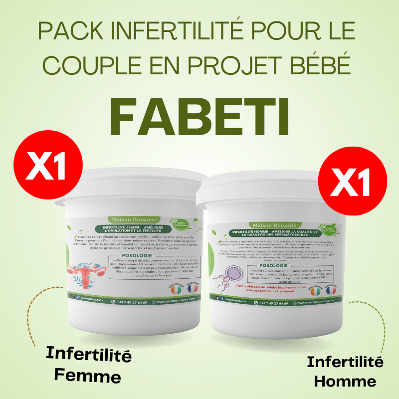 Pack Infertilité pour le couple en projet Bébé