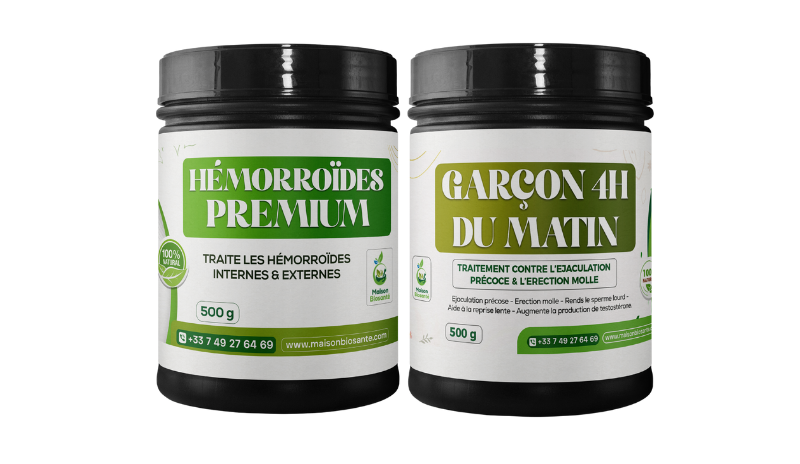 DUO 2 CHOC : hémorroïdes & faiblesse