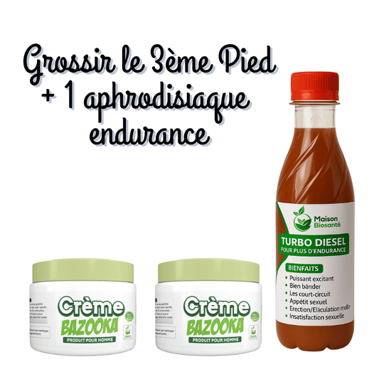 Pack super boost : grossir bazouka + endurance