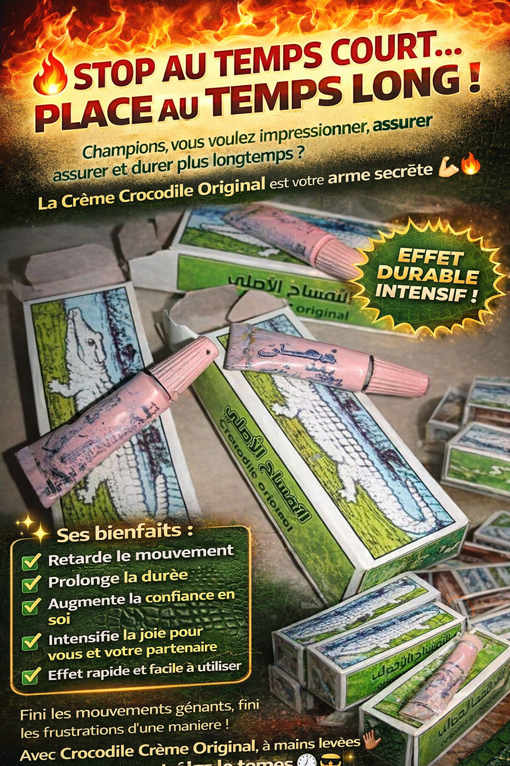 Caïman - aphrodisiaque homme