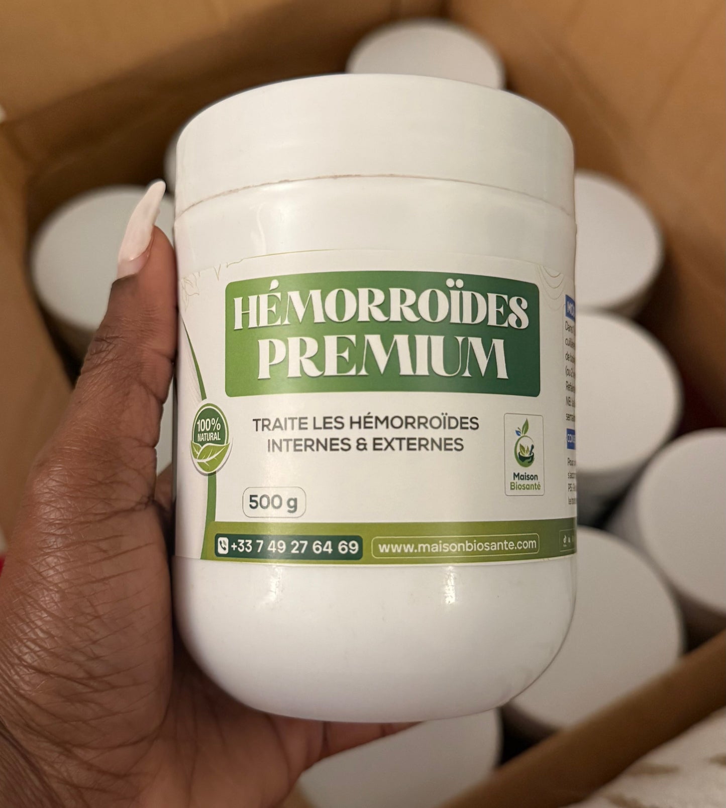 Hémorroïdes Premium : Traite les hémorroïdes internes & externes