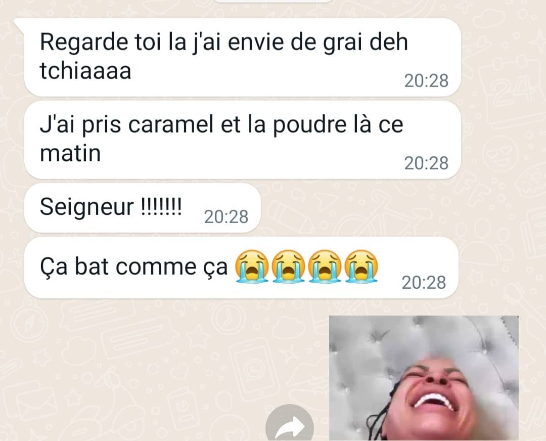 Caramel condoux Sénégalais au Gorontula- Coller serrer