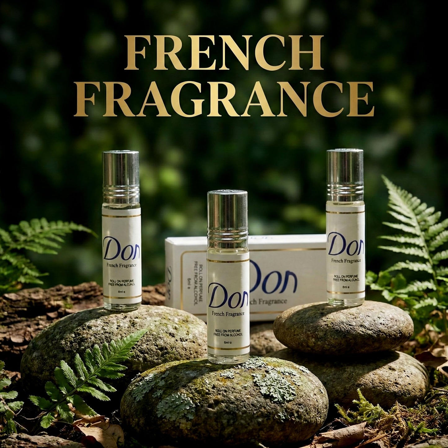 Huile parfumé Roll-On Musc Intime "Don" – Imitation savon Dove 🌱🫧🫧