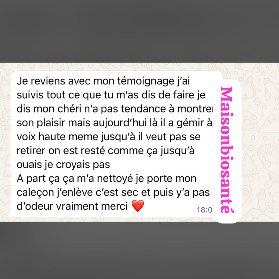 Cocktail du bonheur - Confort intime