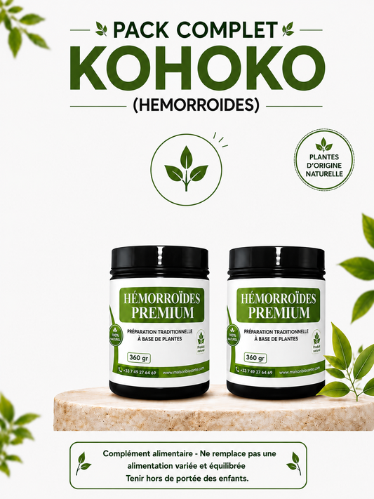 Pack complet kohoko-hémorroïdes