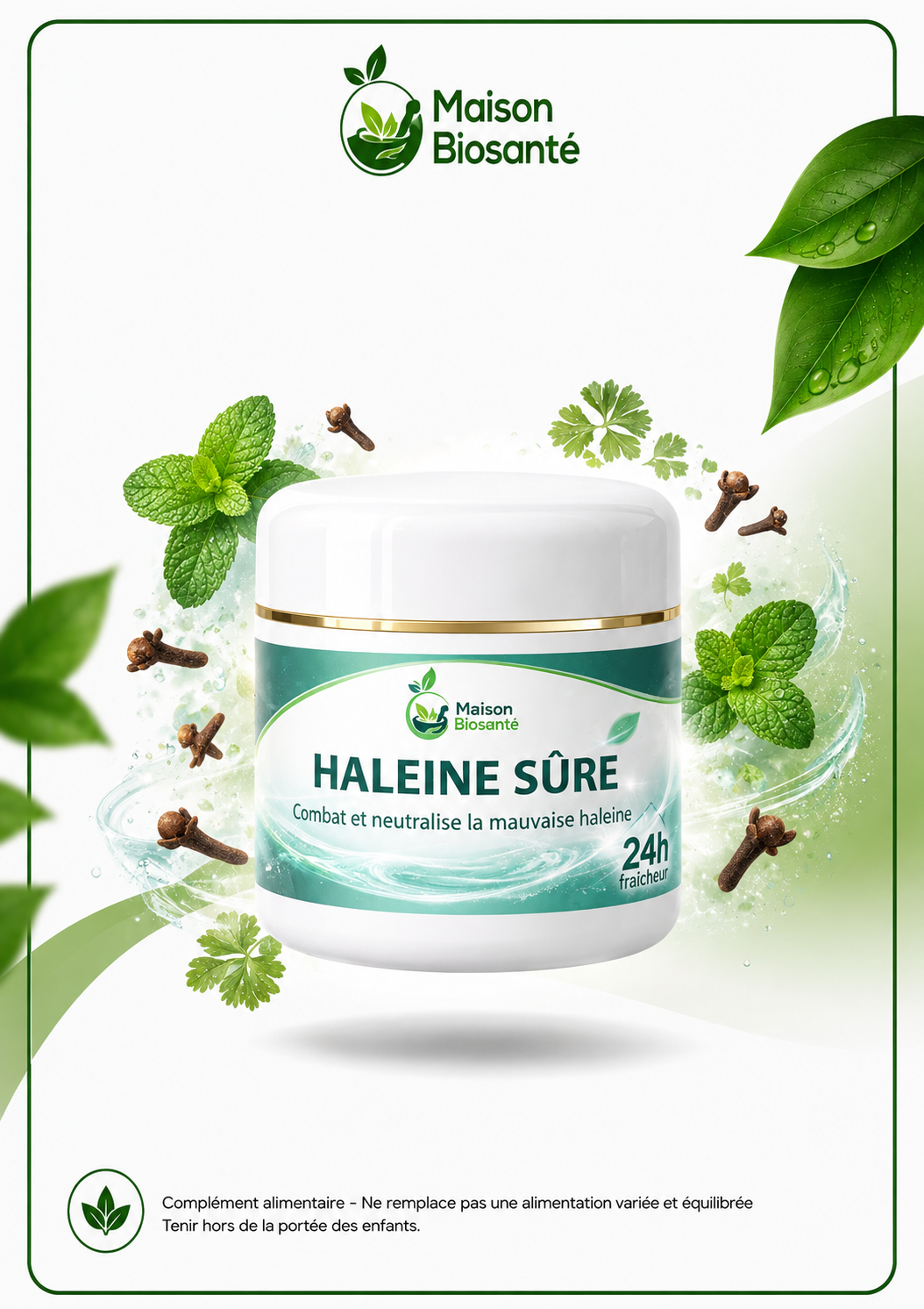 Haleine sûre - pour la mauvaise haleine