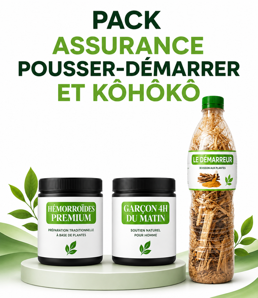 Pack assurance pour faiblesse et hémorroïde (kôhôko)