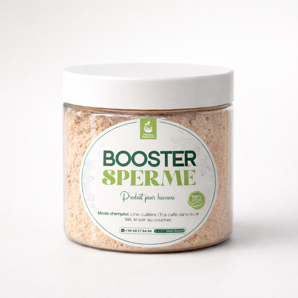 Booster sperme- améliore la qualité et quantité du sperme