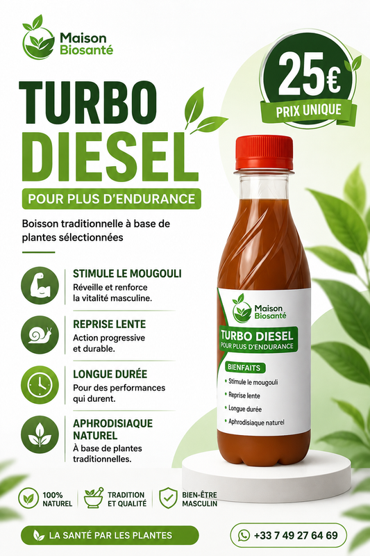Turbo Diesel & Kerozen Plus – Boissons traditionnelles aux plantes