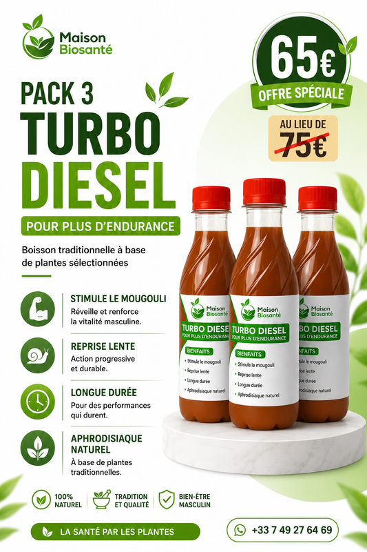 Pack turbo diesel - Boissons traditionnelles aux plantes