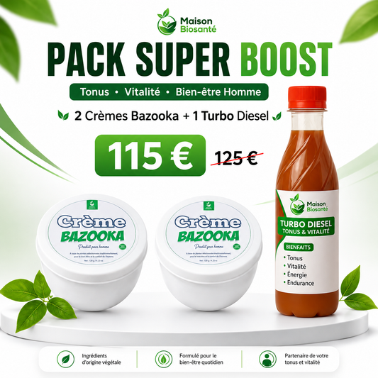 Pack super boost : grossir bazouka + endurance