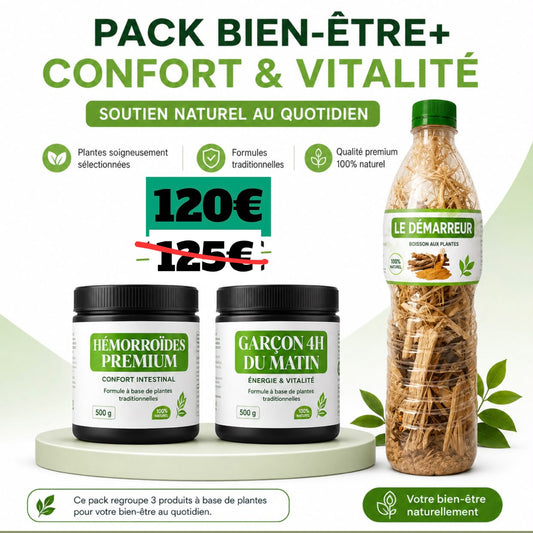 Pack assurance pour faiblesse et hémorroïde