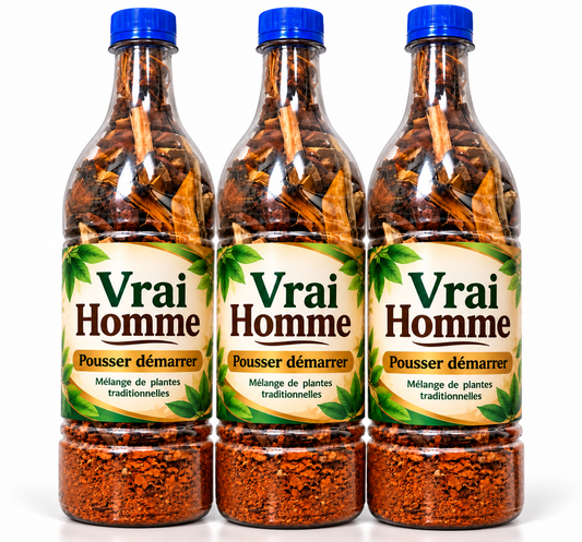 Pack 3 bouteille de "Racine cure dent Gouro"