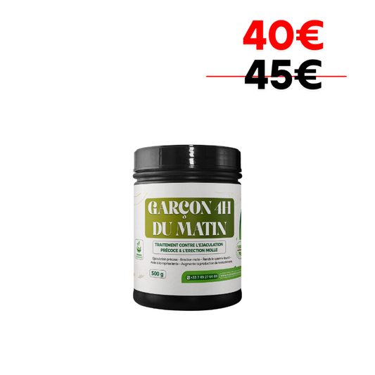 Faiblesse sexuelle "Garçon 4h du matin" : Traitement éjaculation précoce & érection molle