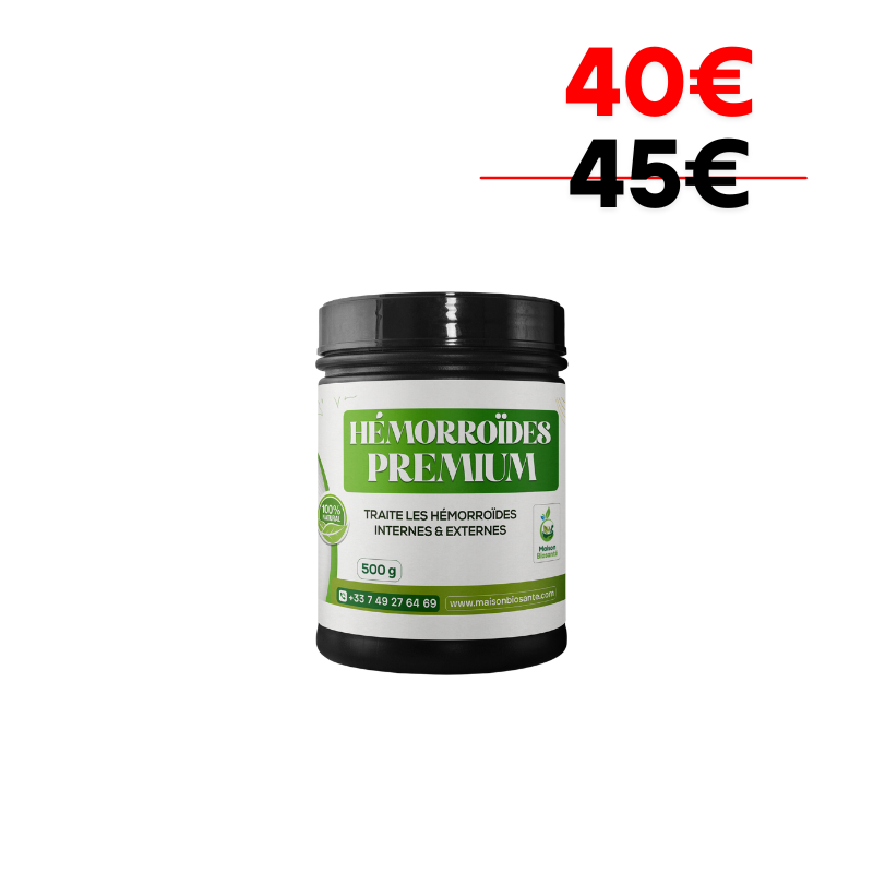 Traitement Hémorroïdes Premium : Traite les hémorroïdes internes & externes