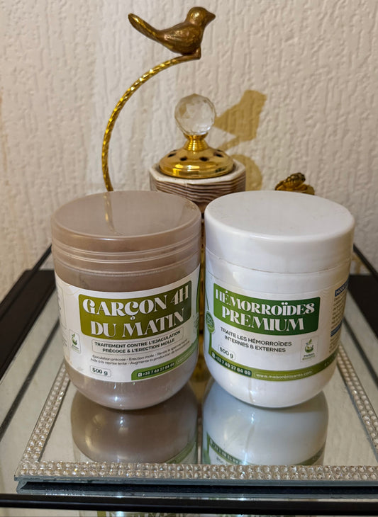 DUO 2 CHOC : hémorroïdes & faiblesse