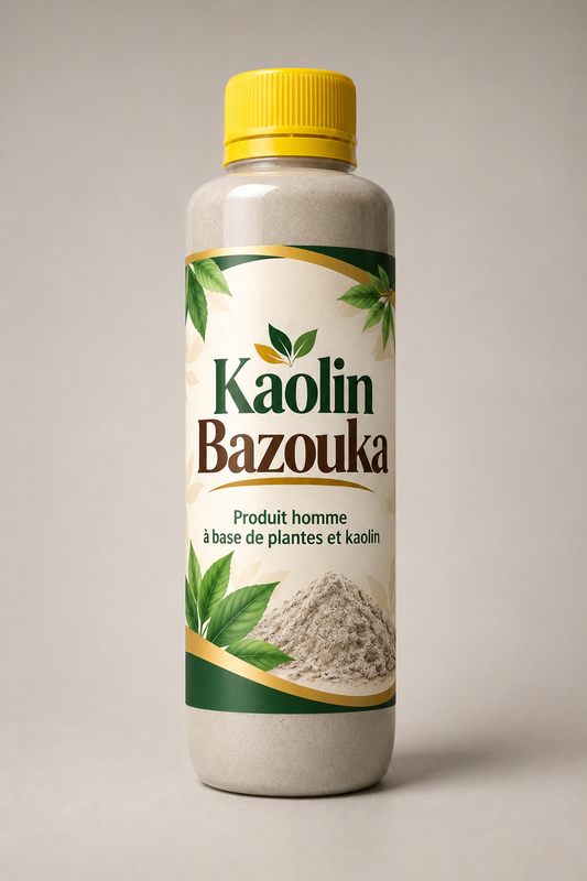 Kaolin bazouka - pour massage homme à base d’écorces et kaolin