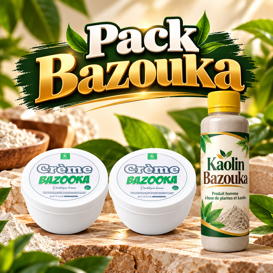 Pack Bazouka - Crème + Kaolin
