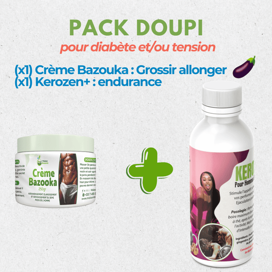 PACK ZAGBA & PACK DOUPI (pour diabétique et/ou tension)